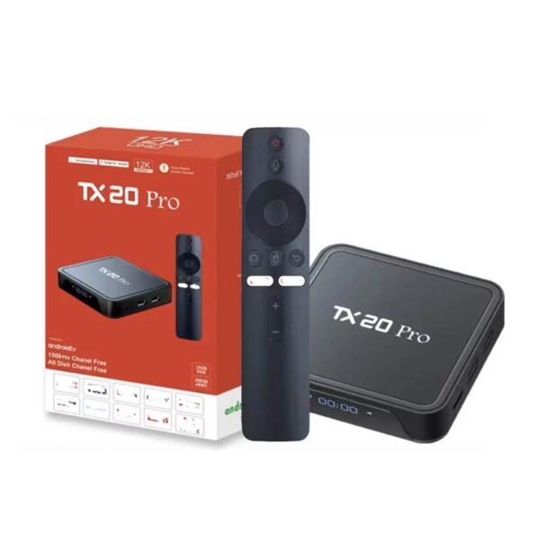TX20 Pro 12K Ultra HD Smart Android TV Box