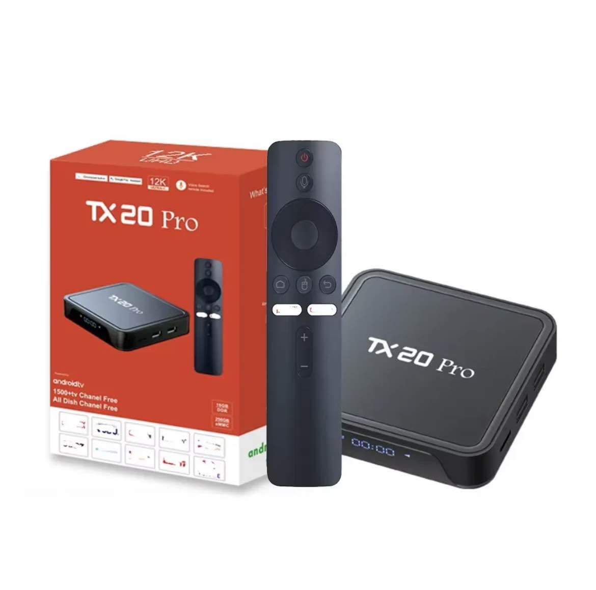 TX20 Pro 12K Ultra HD Smart Android TV Box