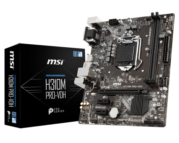 MSI H310M PRO-VDH Intel Micro-ATX Motherboard