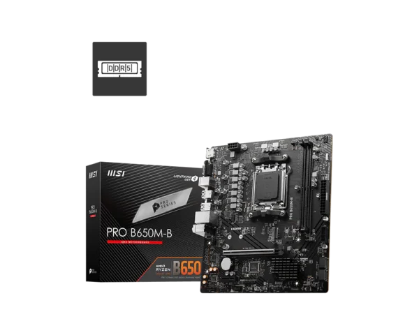 MSI PRO B650M-B DDR5 AMD AM5 m-ATX Motherboard