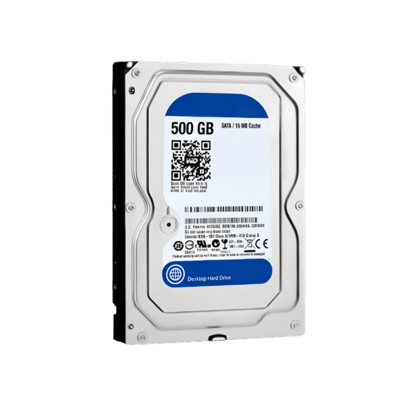 500GB 3.5" SATA Desktop HDD Refurbished
