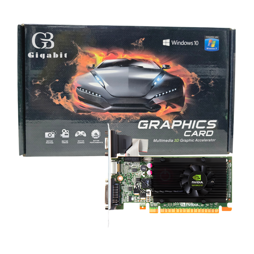Gigabit Nvidia GeForce GT610 2GB GDDR3 Graphics Card