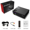 Cheerlux CL770 4000 Lumens LED Full HD Android Wifi ATV Projector