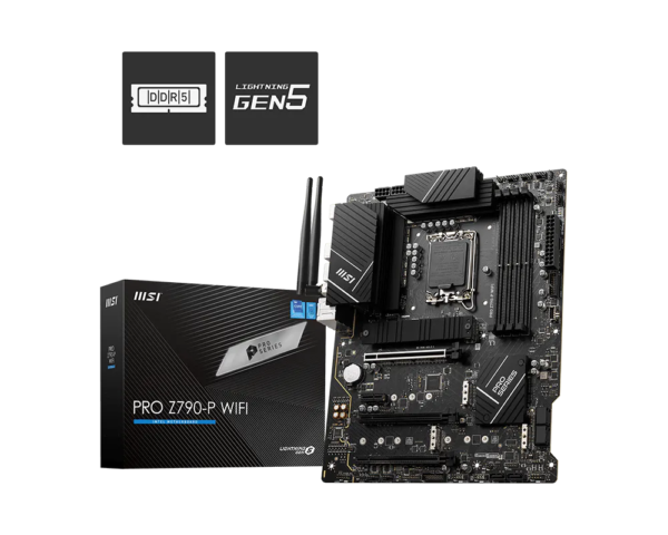 MSI PRO Z790-P WIFI DDR5 ATX Motherboard