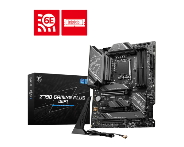 MSI Z790 GAMING PLUS WIFI DDR5 ATX Motherboard
