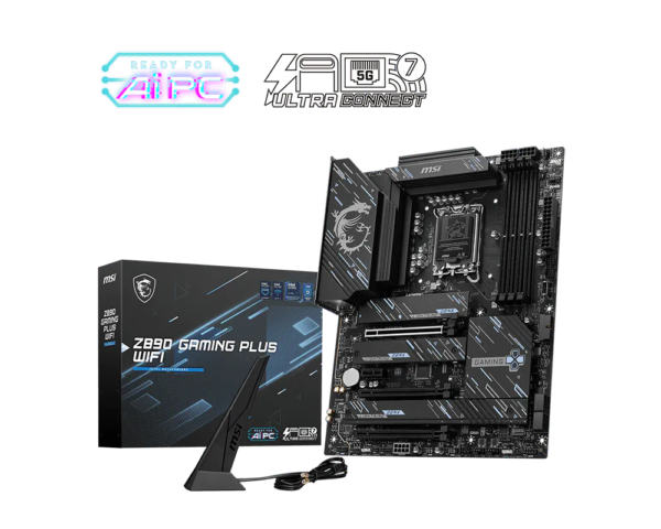 MSI Z890 GAMING PLUS WIFI LGA 1851 ATX Motherboard