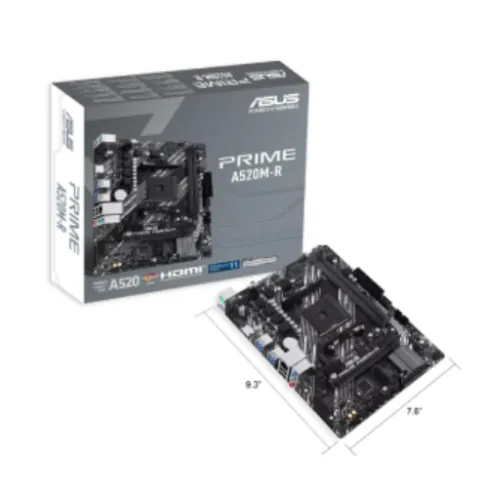 Asus PRIME A520M-R AM4 Micro ATX Motherboard