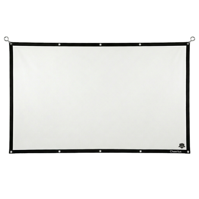 Cheerlux 120 Inch Diagonal Roll Up Wall Projector Screen