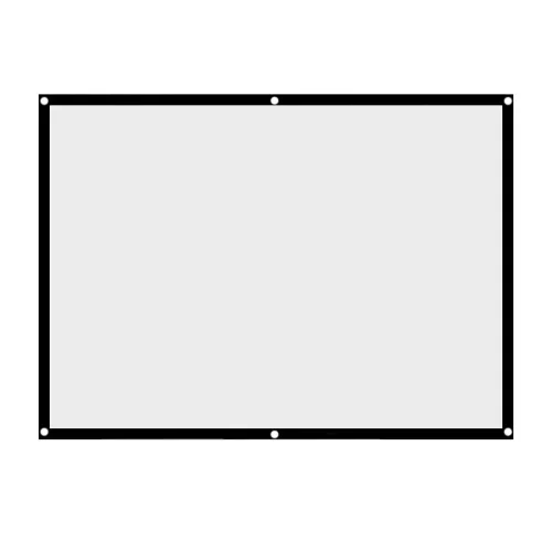 Cheerlux 100 inch Diagonal Roll Up Wall Projector Screen