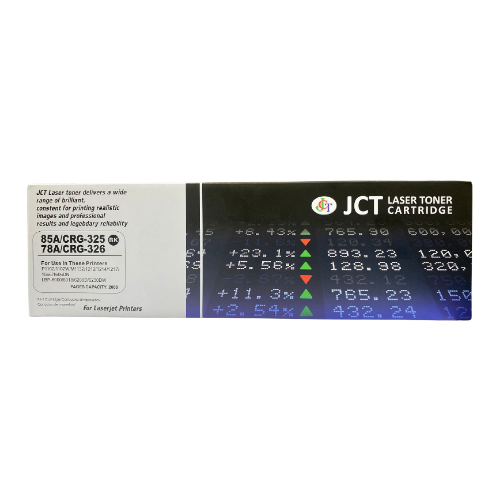 JCT 85A, 78A Universal Black Toner With Chip
