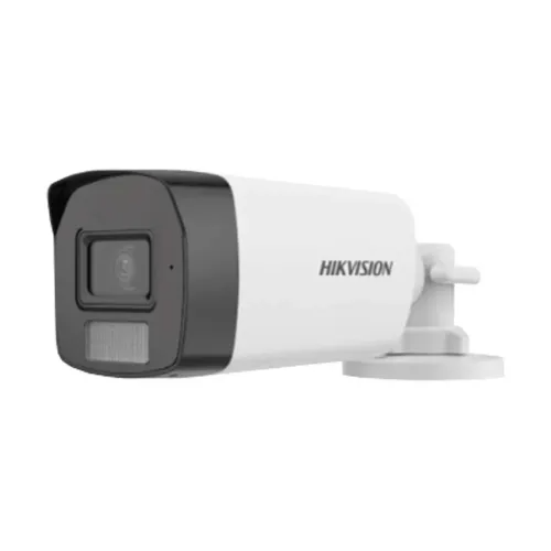 Hikvision DS-2CE17D0T-LFS 2MP Smart Hybrid Light Audio Fixed Bullet CCTV Camera