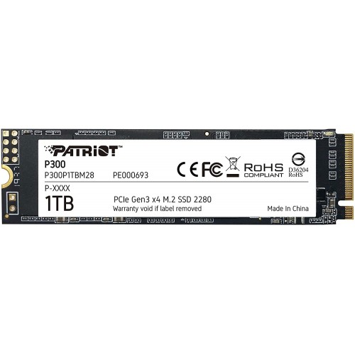 Patriot P300 1TB M.2 2280 PCIe NVMe SSD