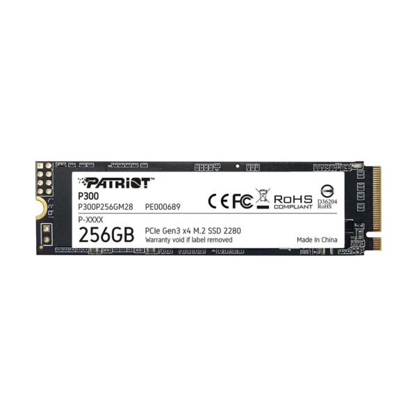 Patriot P300 256GB M.2 2280 PCIe NVMe SSD