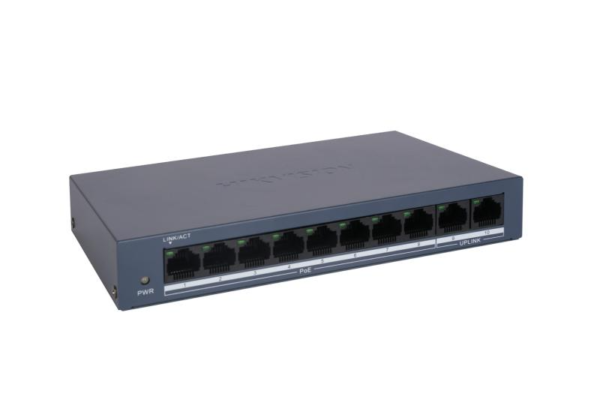 Hikvision DS-3E0110MP-E/M 8-Port Fast Ethernet Unmanaged PoE Switch