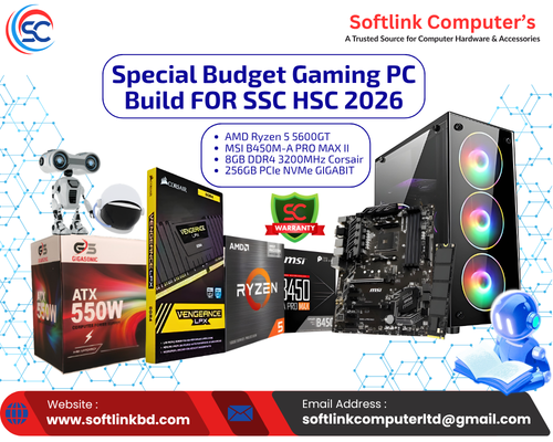 AMD Ryzen 5 5600GT Budget Desktop PC