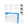 Cudy M1500 AX1500 Dual Band Wi-Fi 6 Mesh Router (3 Pack)