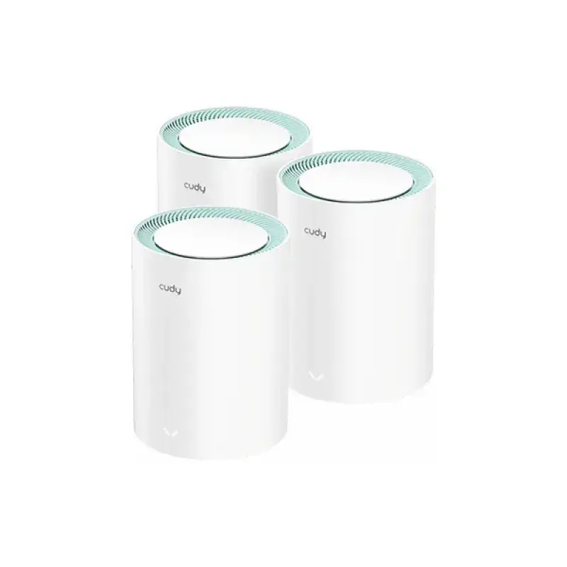 Cudy M1500 AX1500 Dual Band Wi-Fi 6 Mesh Router (3 Pack)