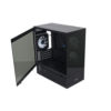 Virtu H50W Black Gold Gaming Case