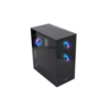 Virtu H50W Black Gold Gaming Case